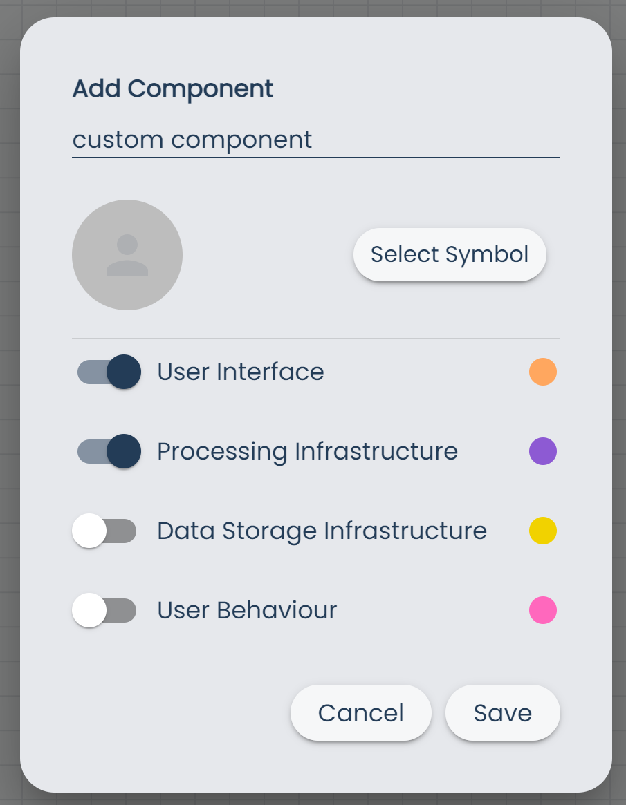 Editor Page Create Custom Component Menu